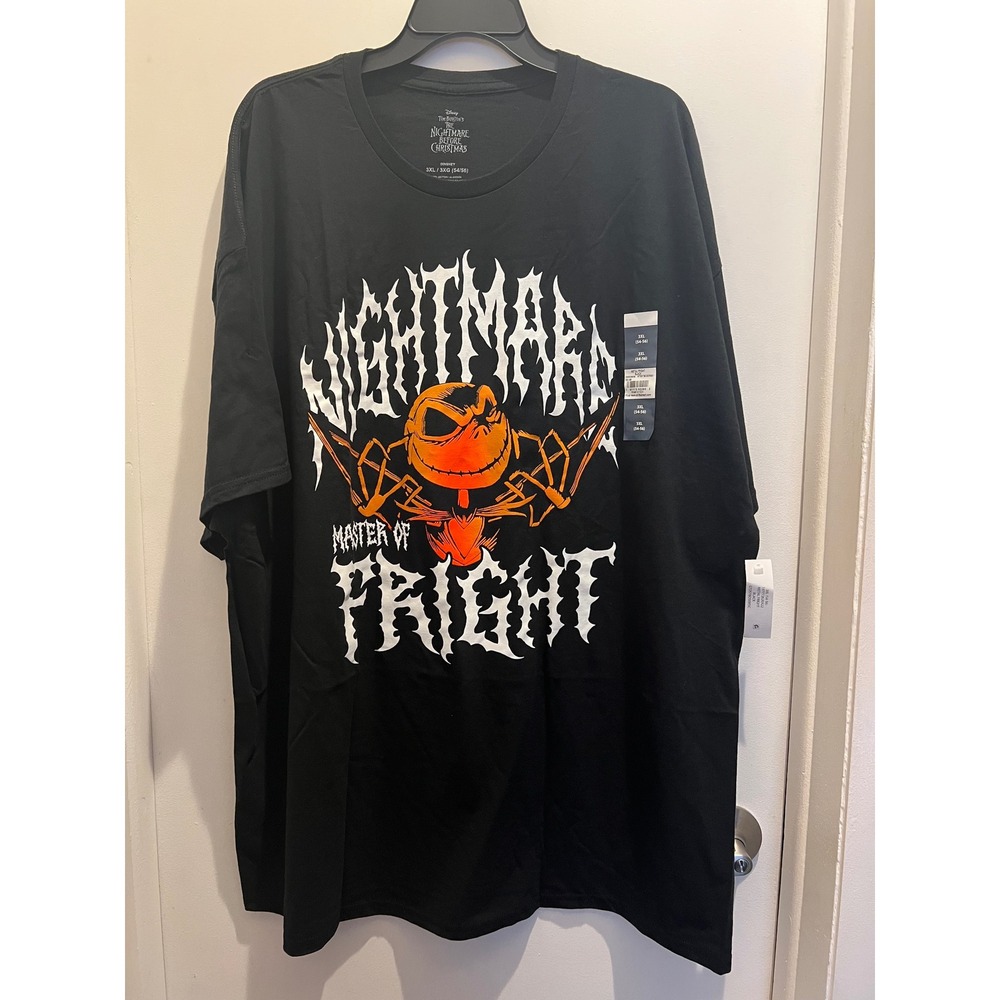 Nightmare Before Christmas Men's - Master of Fright Graphic Tee, Size 3XL - Picture 1 of 8